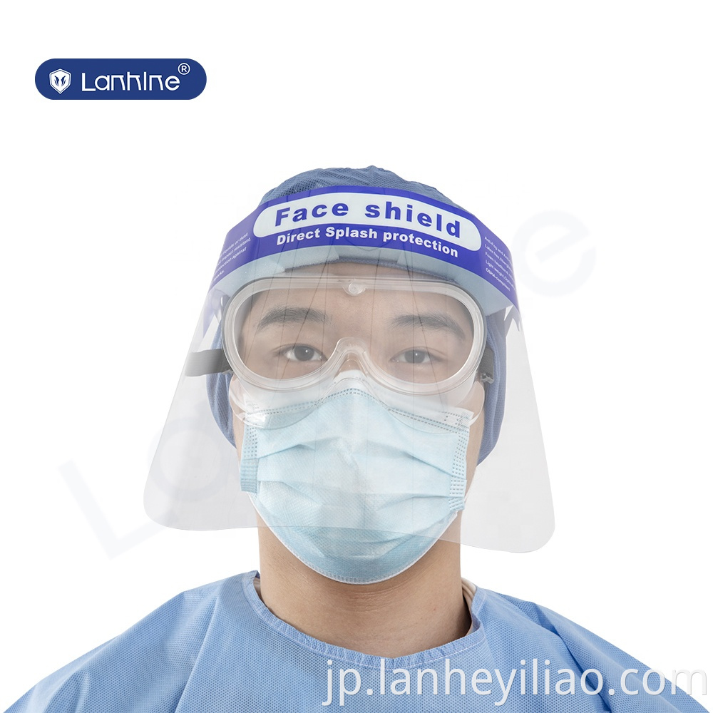 Anti-Fog Face Shield with foam